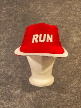 RUN Scotiabank Peru Runners Hat | Red Running Cap